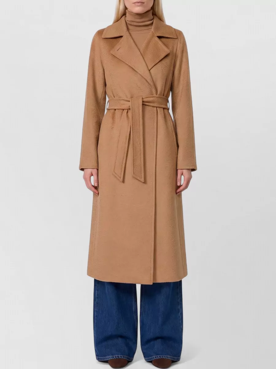 Max Mara camel hair belted coat