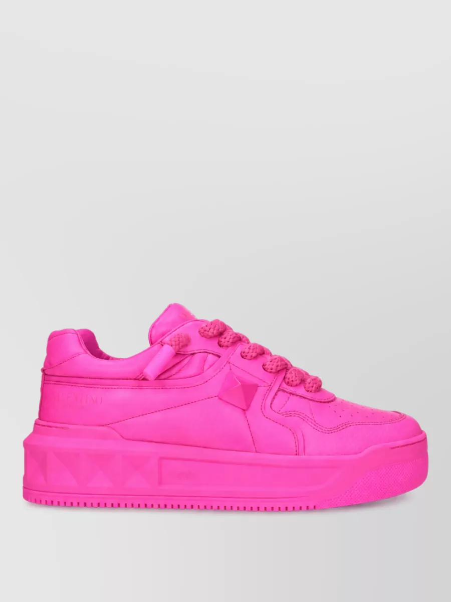 Valentino Garavani Leather Low-Top Sneakers