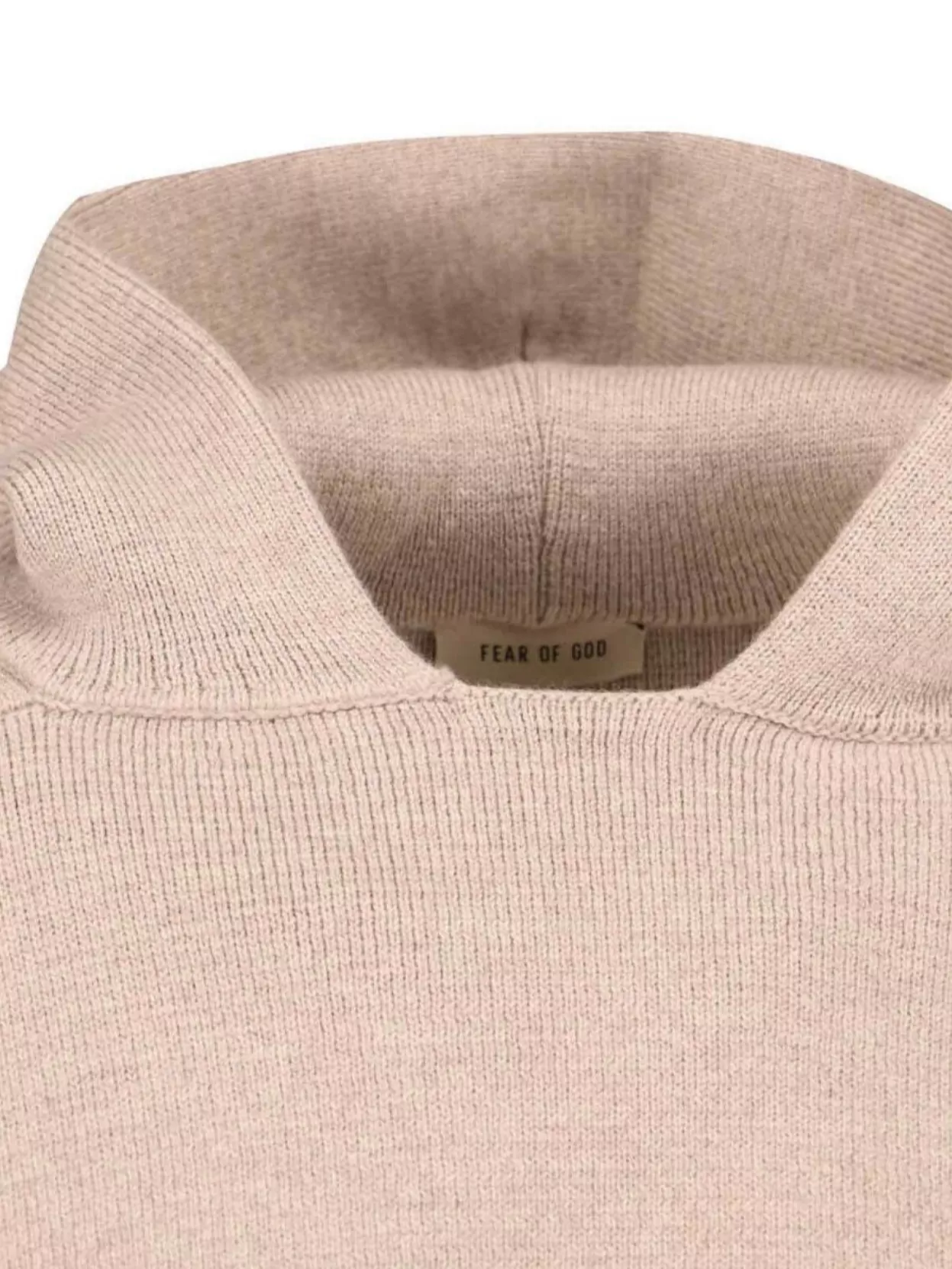 Fear Of God Crewneck Sweater With Dropped Shoulders And Hooded Design