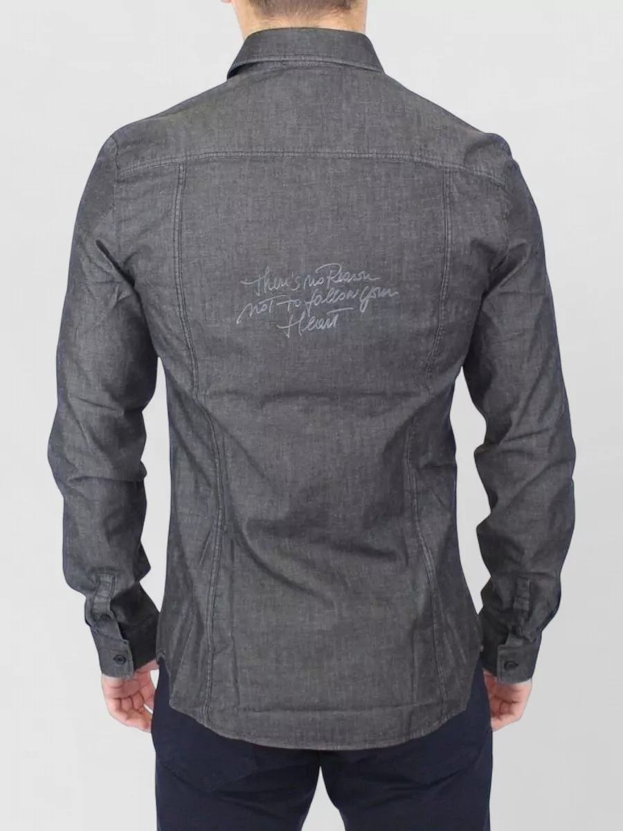 Ermanno Scervino Stretch Cotton Casual Shirt