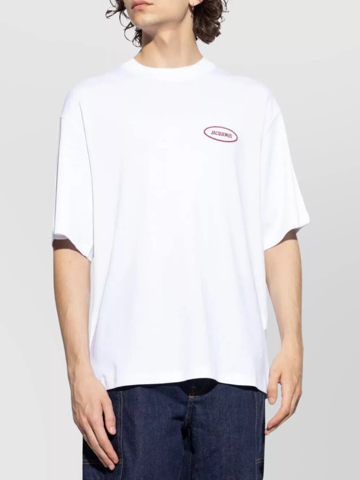 Jacquemus Crew Neck Short Sleeve Fitted T-Shirt
