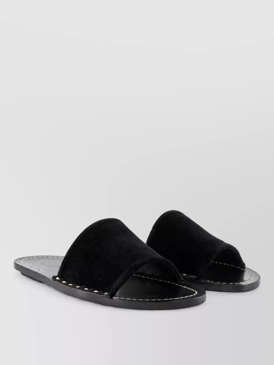 Totême studded leather mules