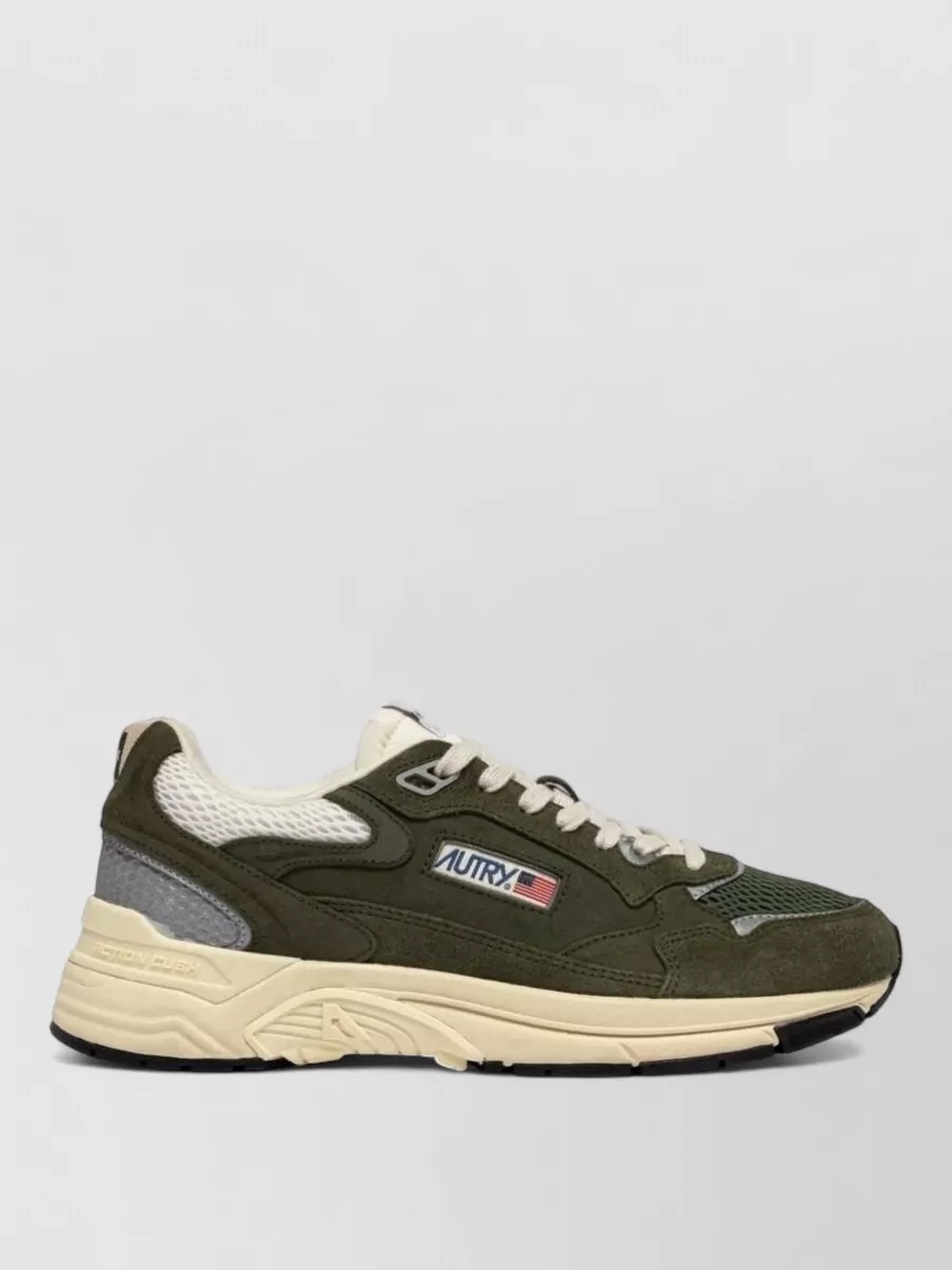 Autry Paneled Low-Top Sneakers