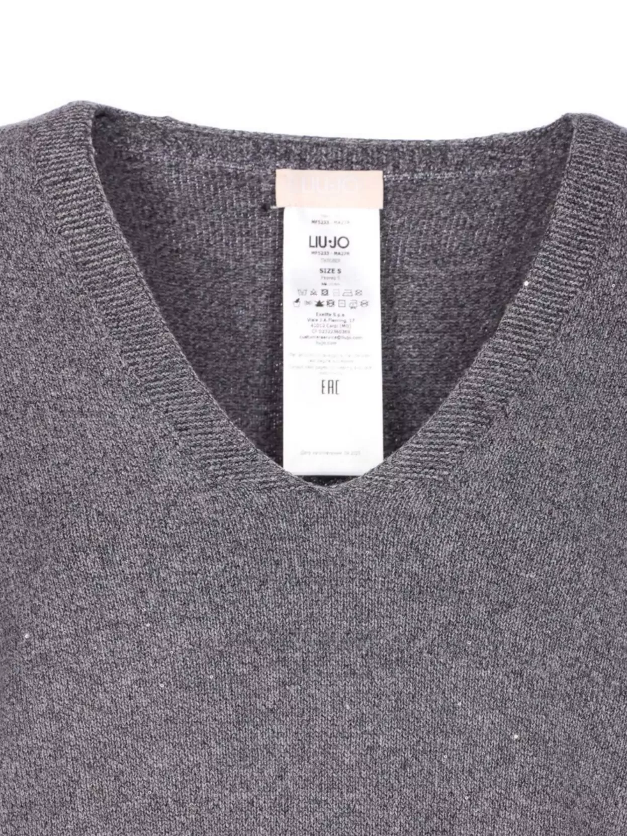 Liu •jo Sweater Liu Jo Woman Color Grey In Gray