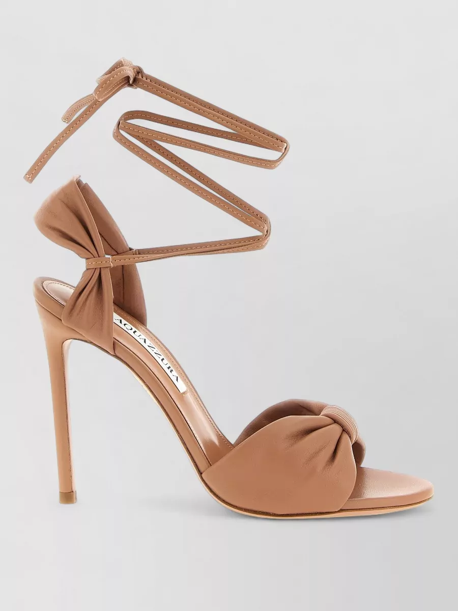 Aquazzura leather carina sandals