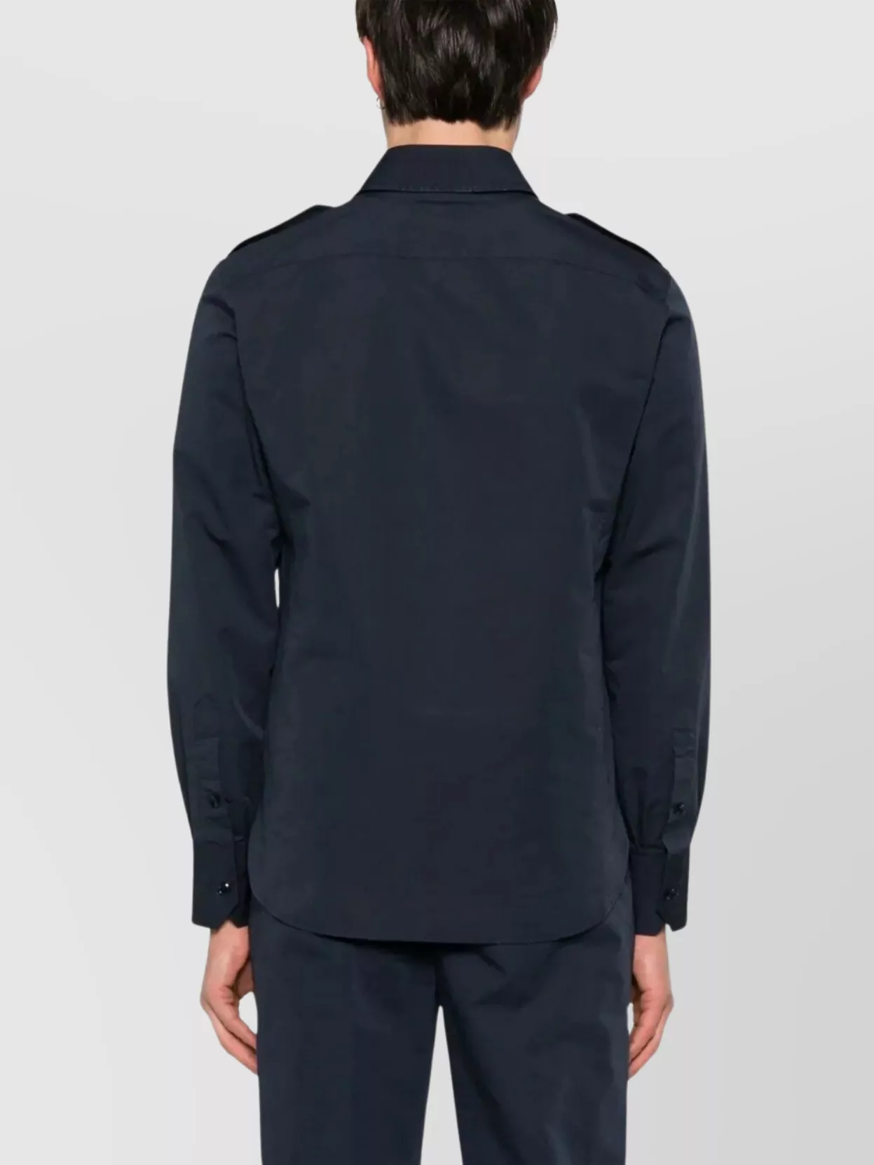 Tom Ford Fluid Poplin Western Shirt