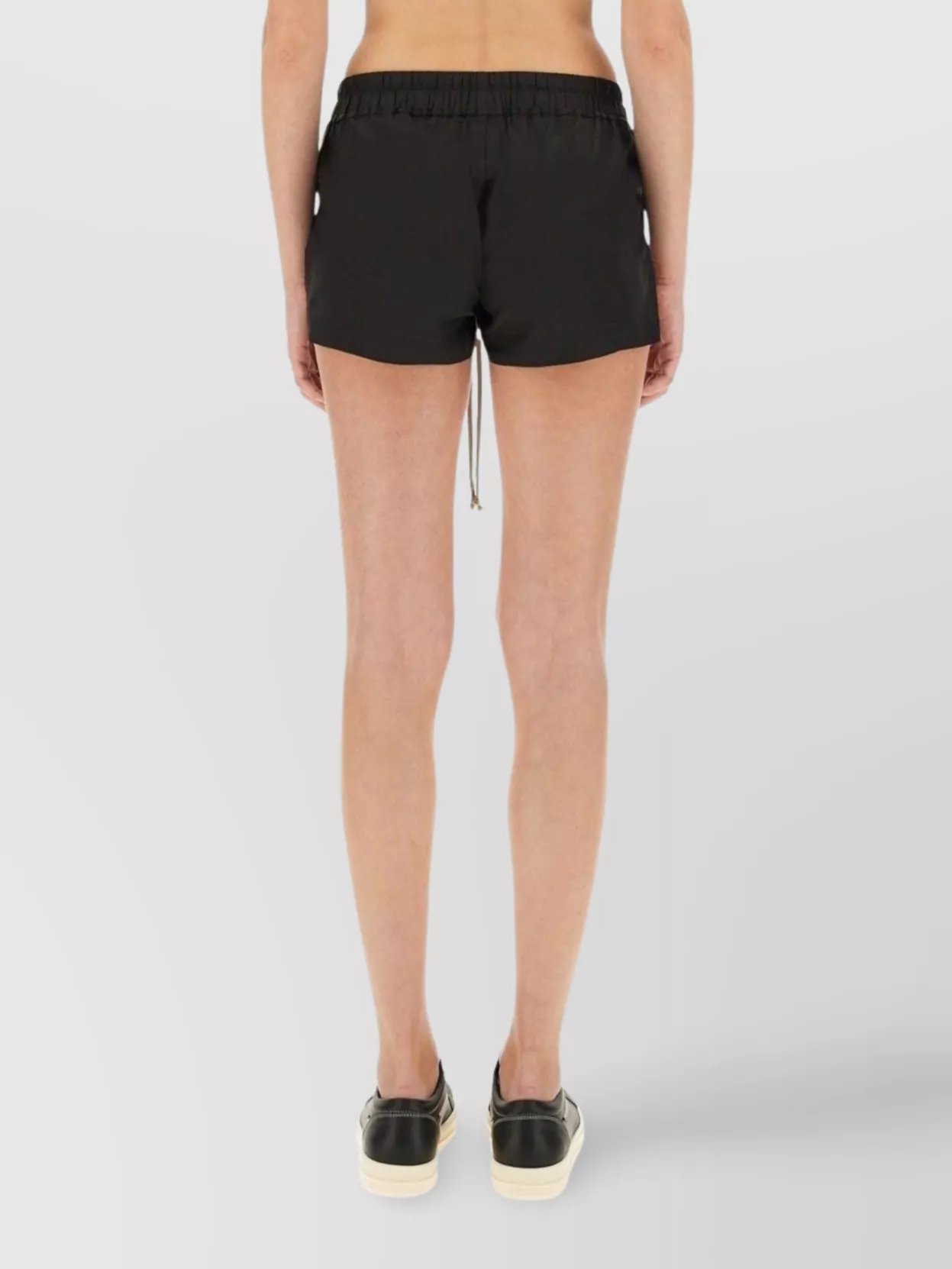 Rick Owens "Mist Boxer" Elastic Waistband Short Shorts