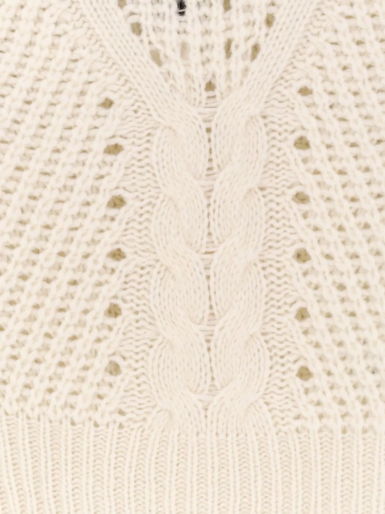 Boss Textured Knit Vest Featuring Cable Design