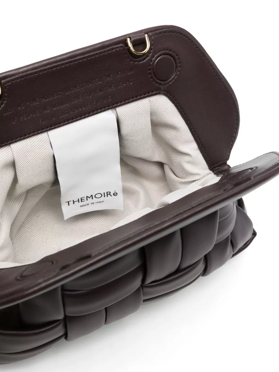 Themoiré Tia Weaved Clutch Bag