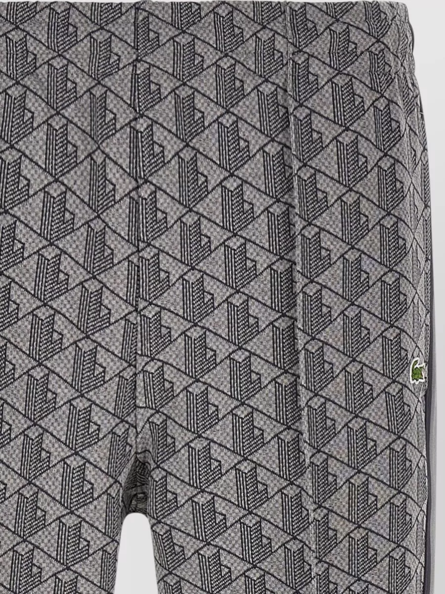 Lacoste Jacquard Logo-Print Straight-Leg Track Pants