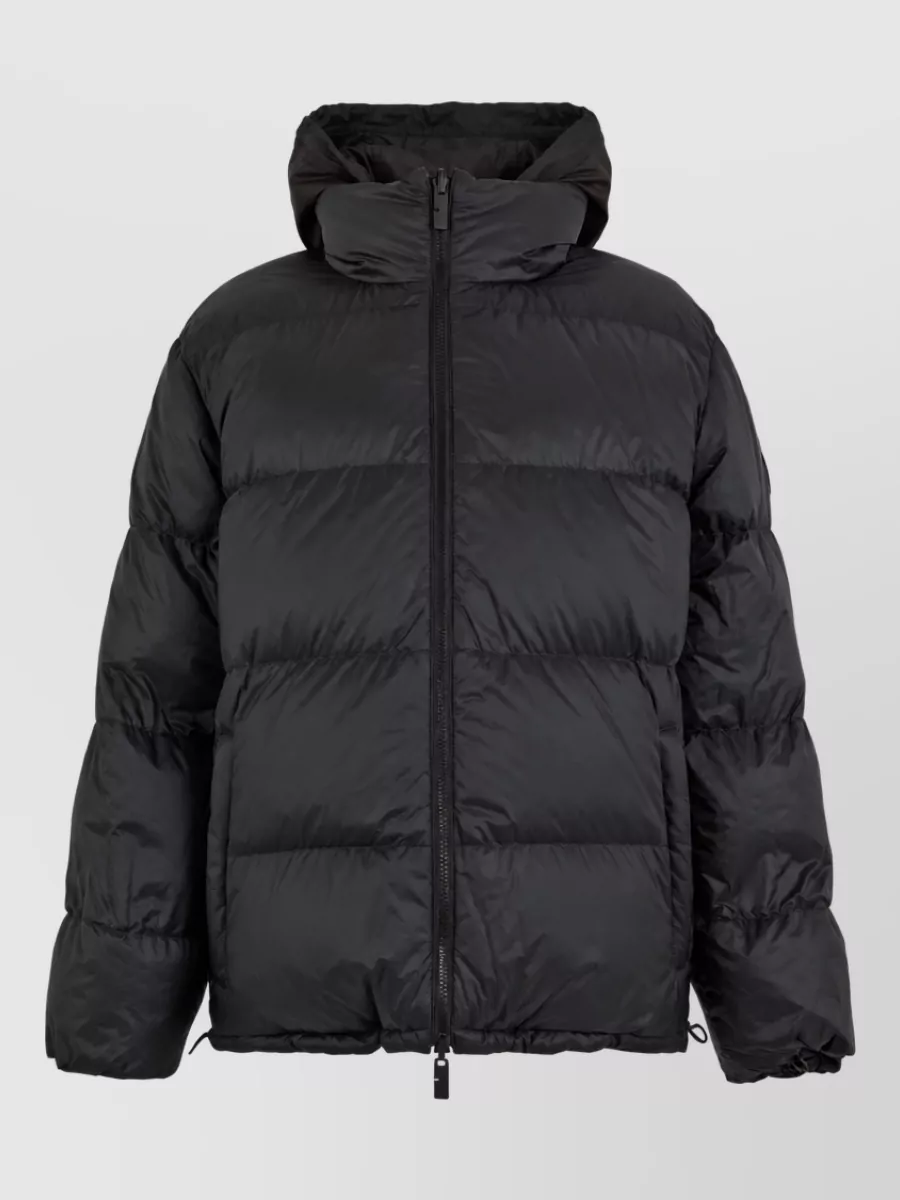 Burberry Check Reversible Hooded Down Jacket