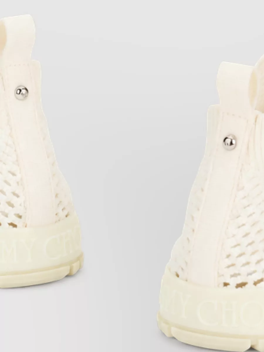 Jimmy Choo Knitted Low-Top Sneakers