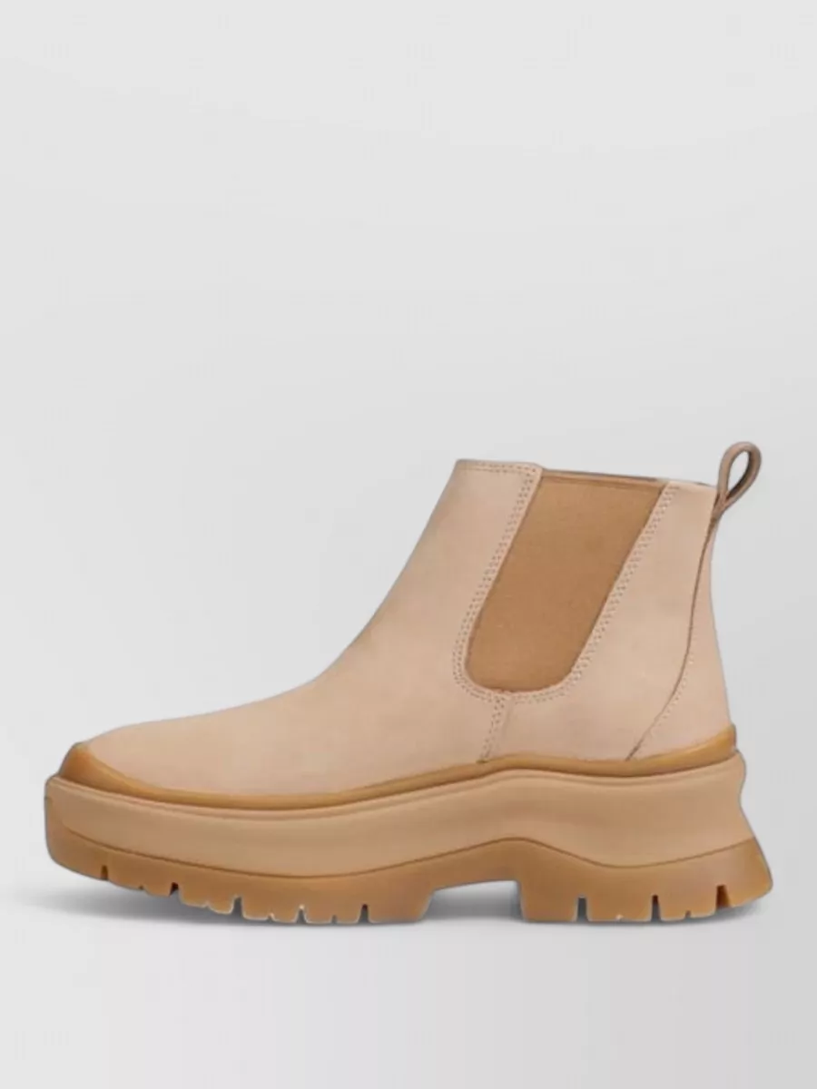 Timberland suede leather lace-up boots
