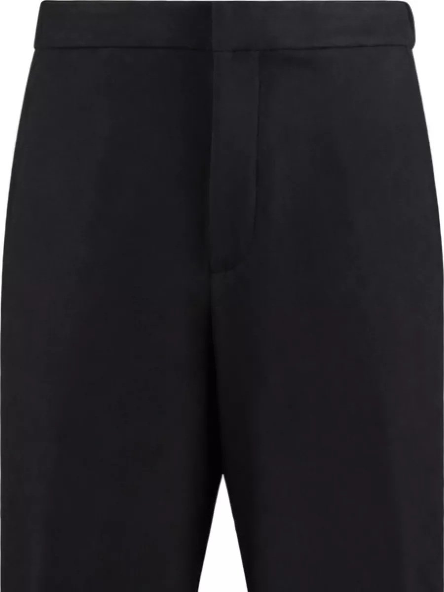 Jil Sander virgin wool cropped trousers