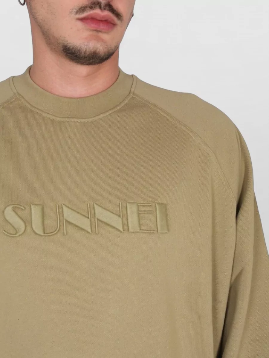 Sunnei Logo Embroidered Sweatshirt