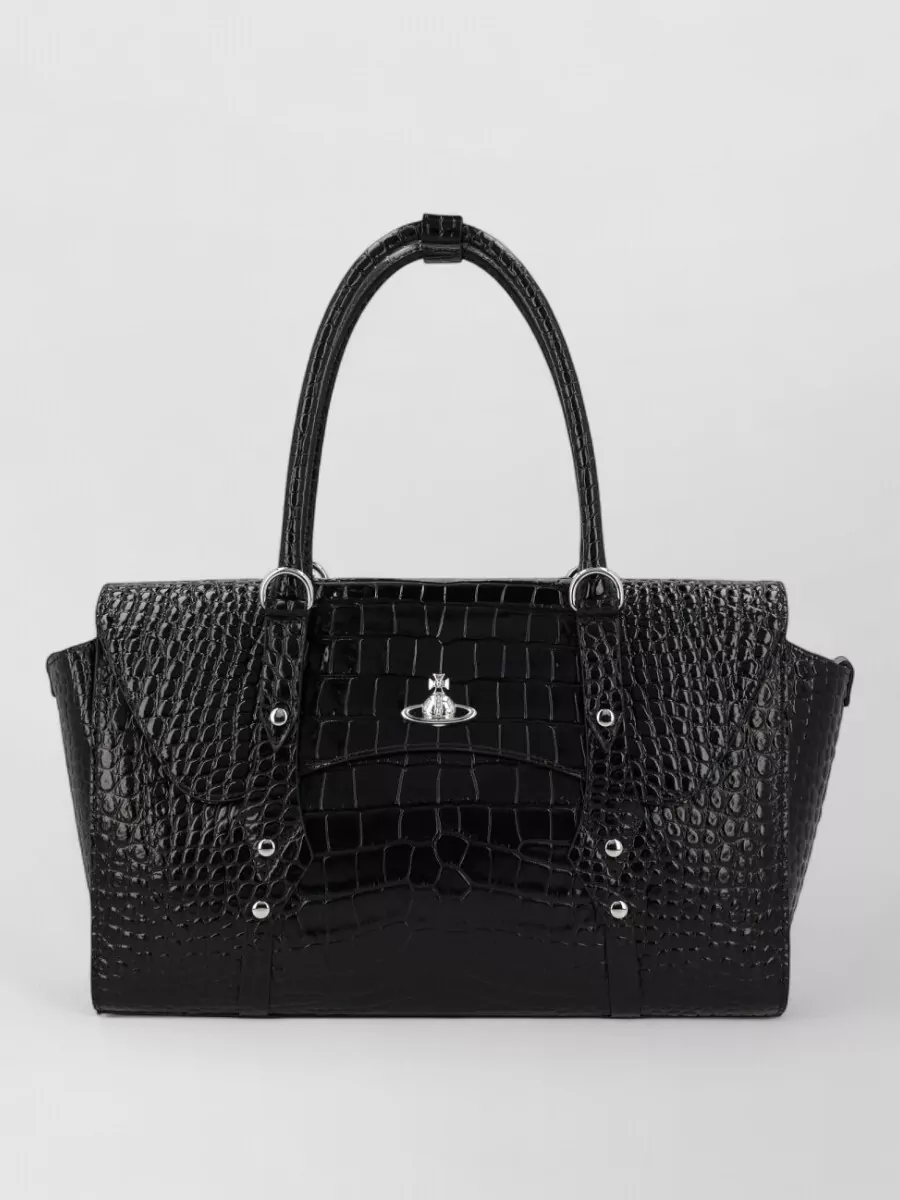 Vivienne Westwood Medium Calf Leather Tote Bag