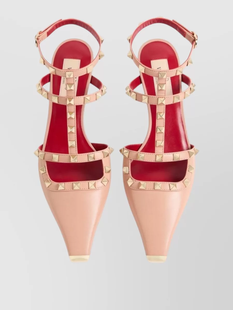 Valentino Garavani Leather Rockstud Pumps