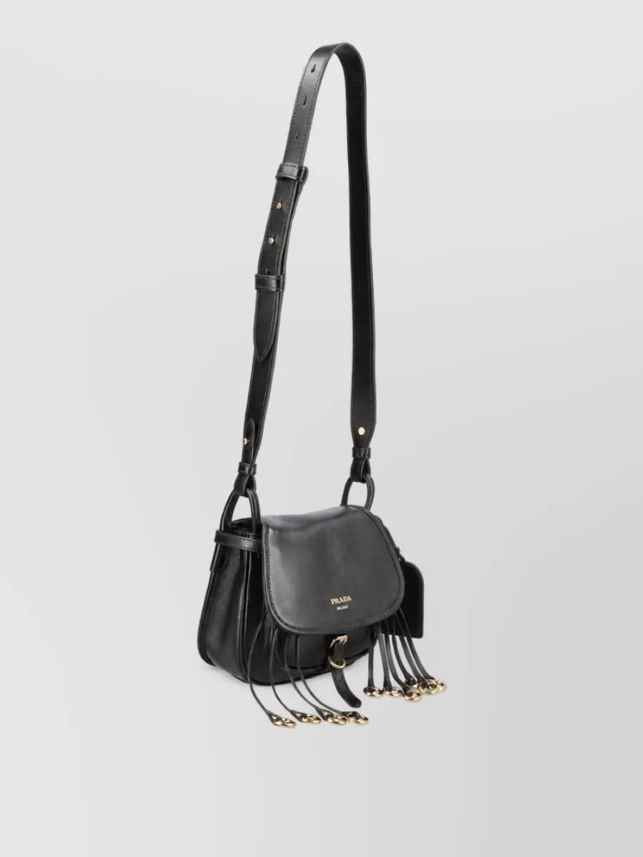 Prada Corsaire Mini Leather Cross-Body Bag
