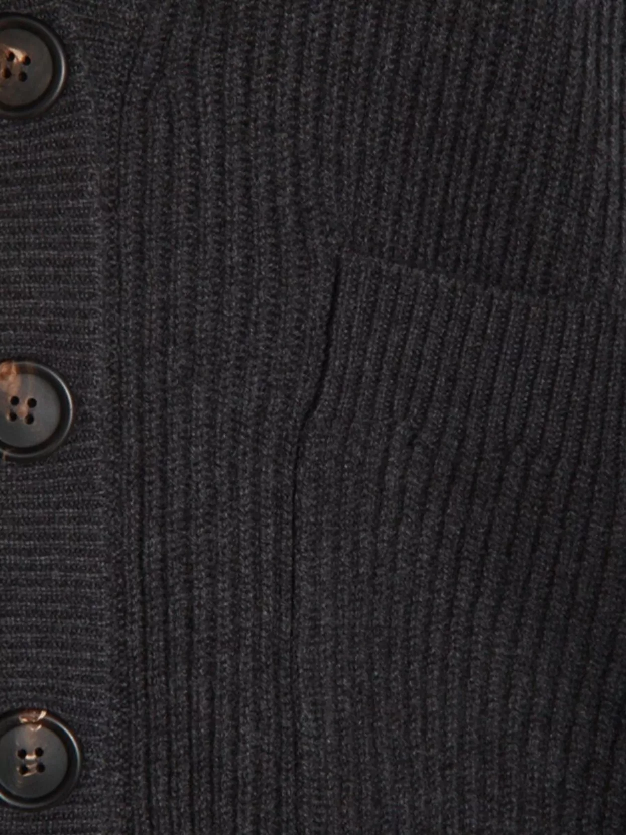 Brunello Cucinelli Ribbed V-neck Knitwear Cuffed Sleeves In Gray