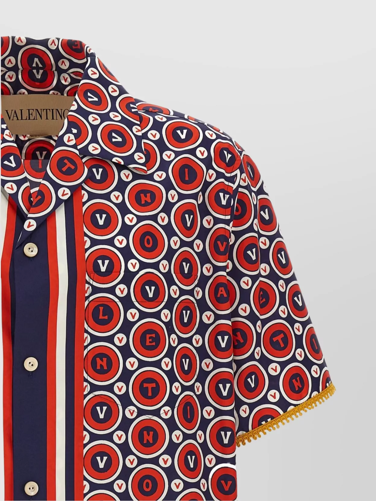 Valentino Garavani Graphic Print Short Sleeves Shirt