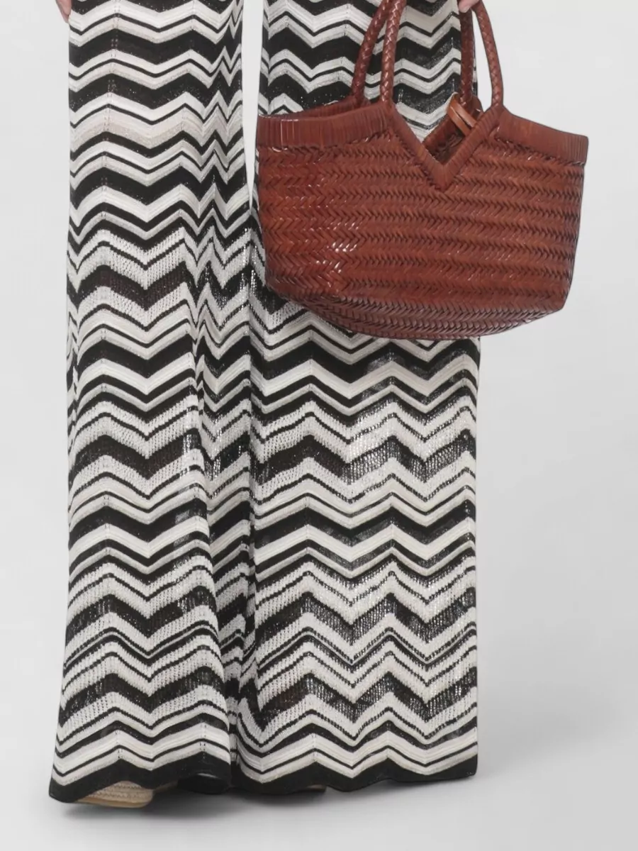 D.exterior Sleeveless V-Neck Geometric Lurex Jumpsuit