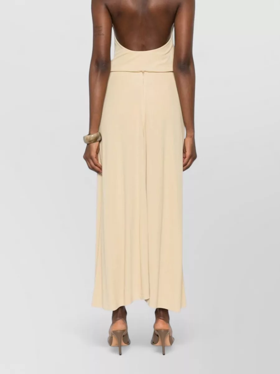 Totême Paneled Flared Maxi Skirt