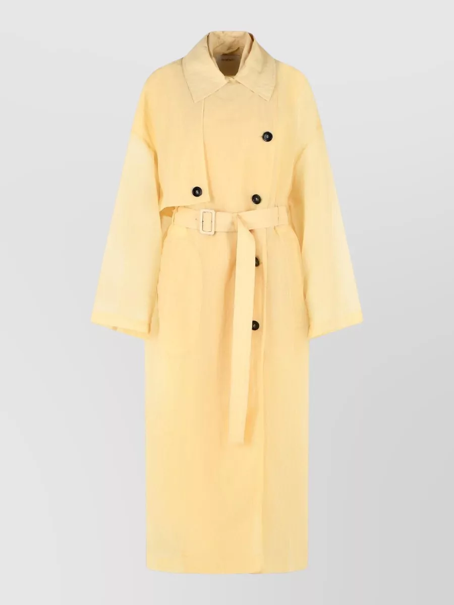 Sportmax Two-Piece Double-Breasted Trench Coat