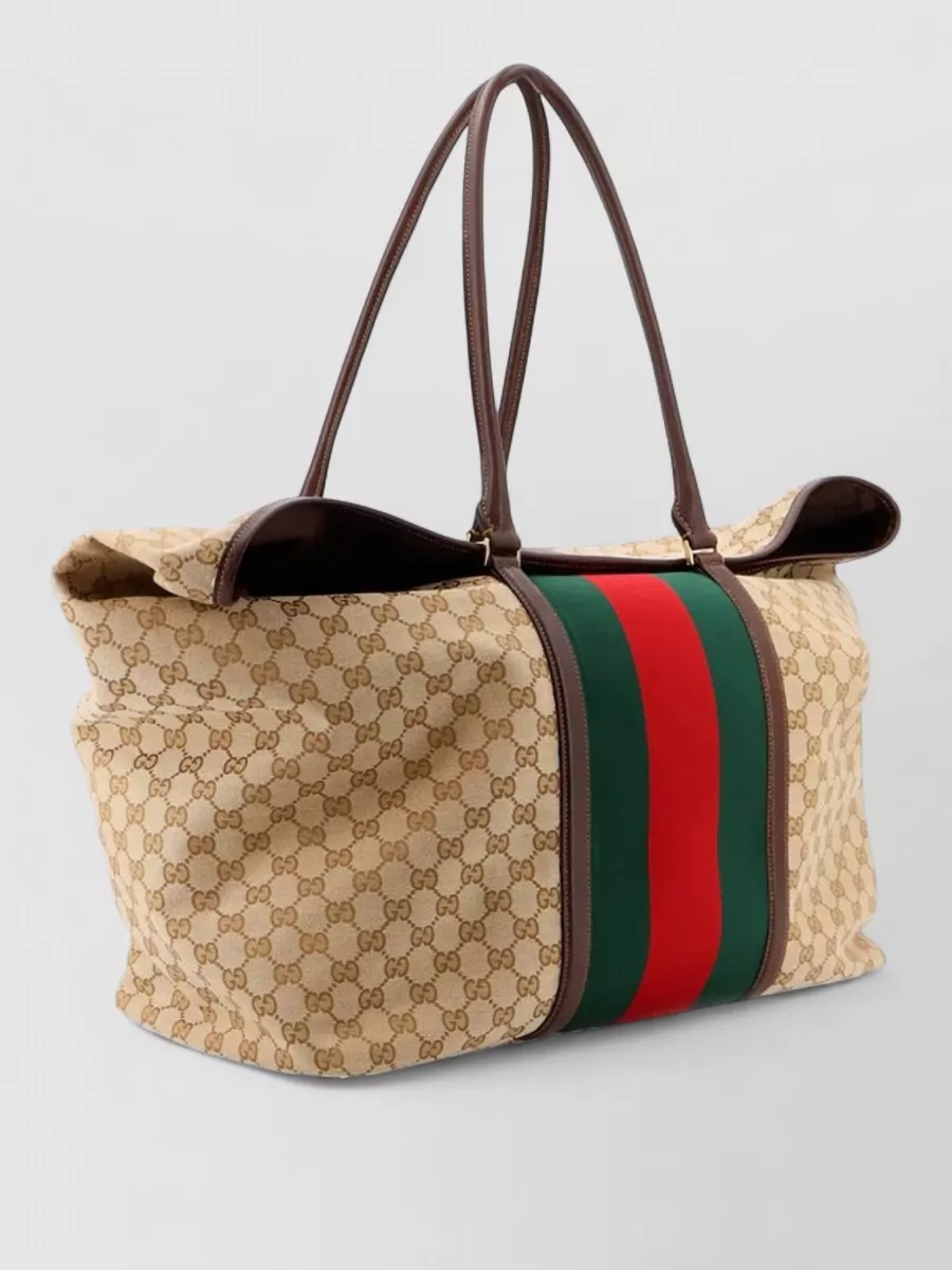 Gucci Logo-Print Travel Bag