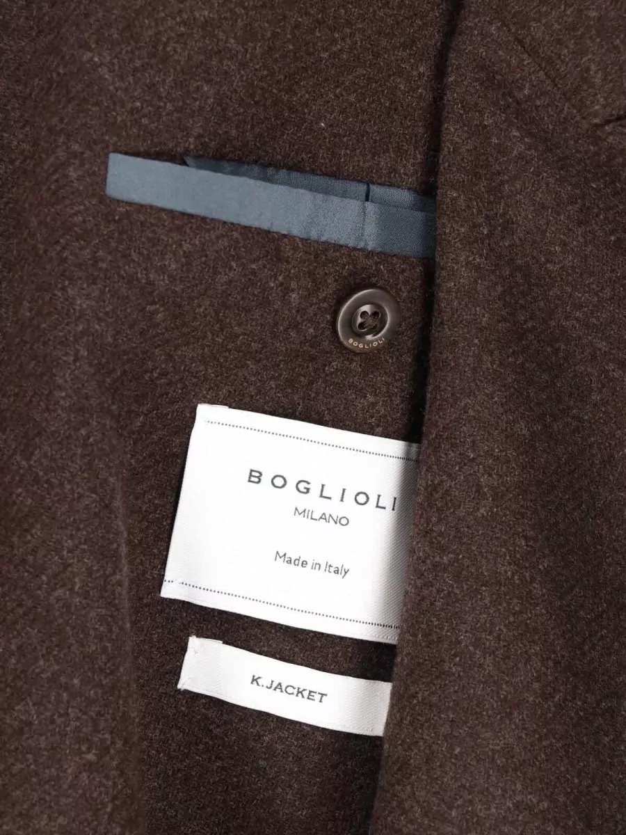 Boglioli Cashmere Wool Double Breasted Coat