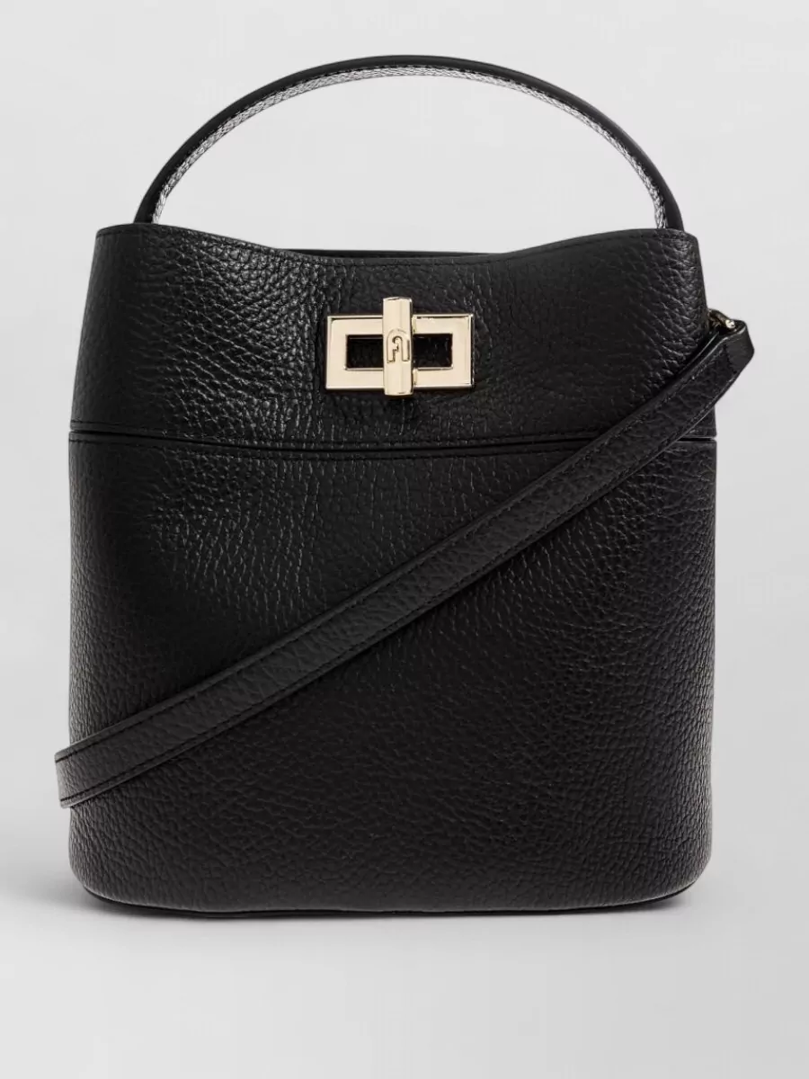 Furla Leather Bucket Bag