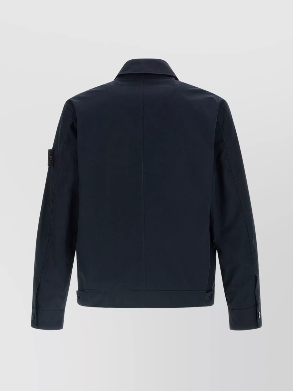 Stone Island Overshirt Ghost With Chest Pocket And Long Sleeves