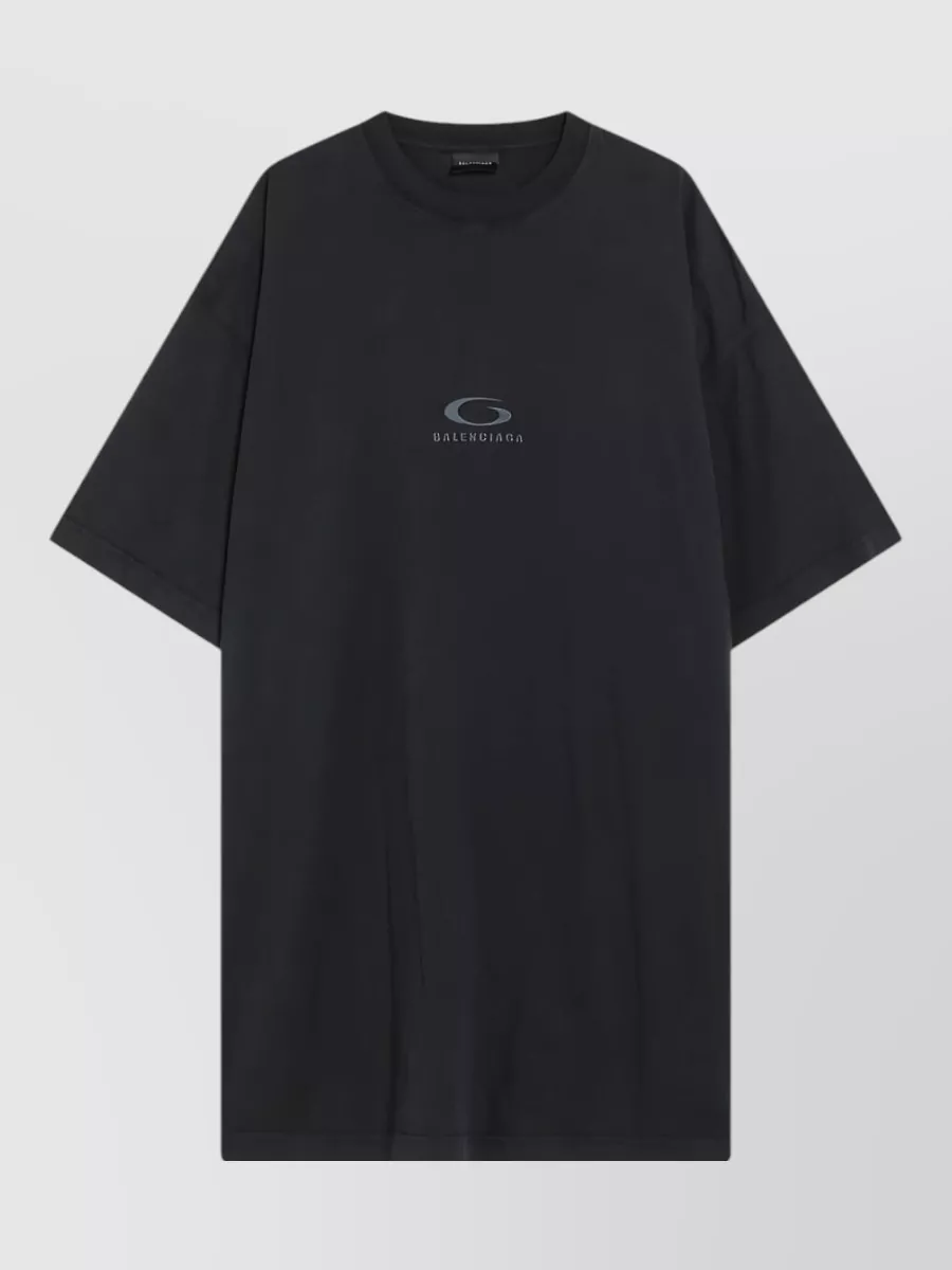 Balenciaga cotton oversized gradient-print t-shirt