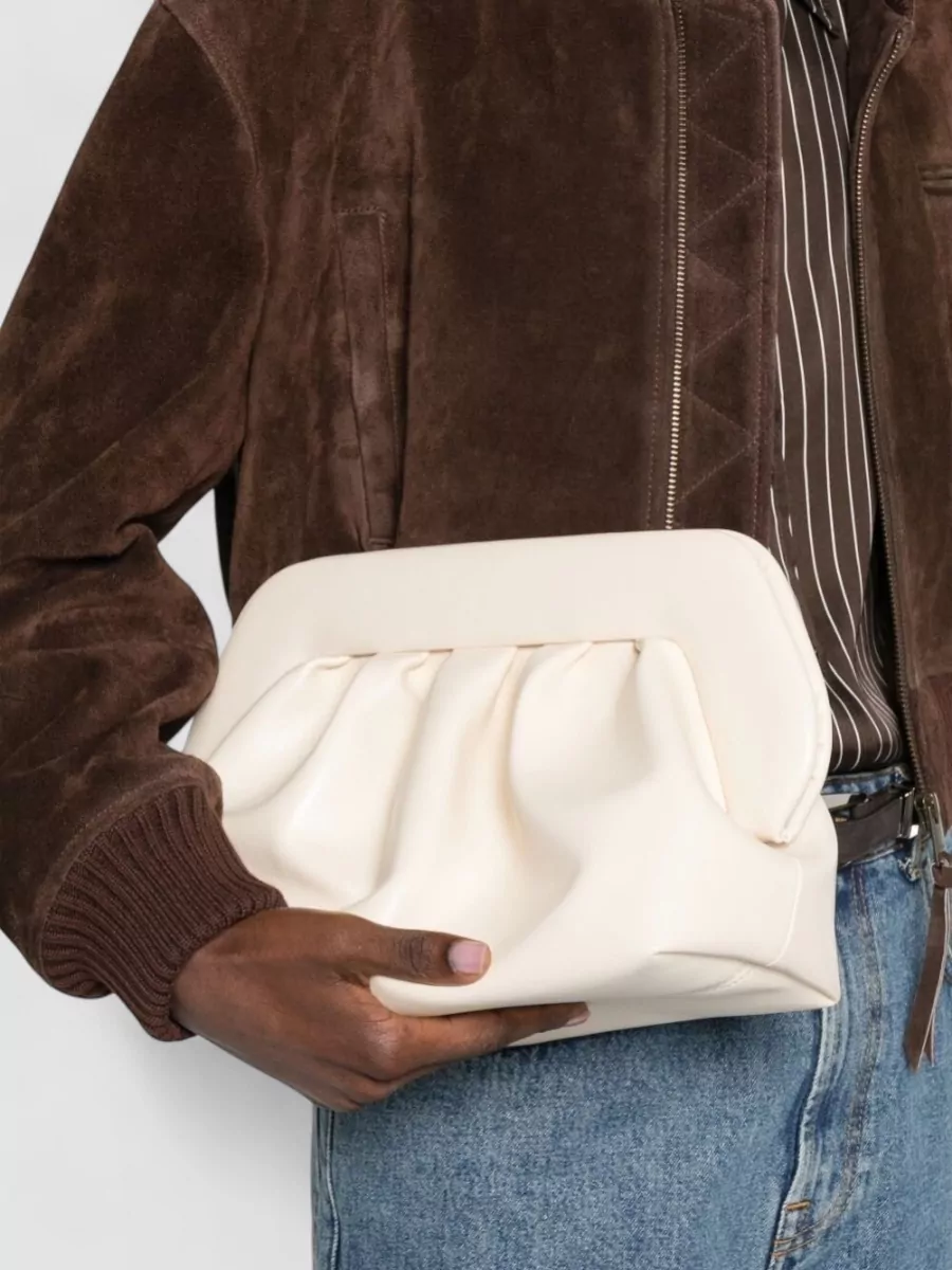 Themoiré Bios Vegan Leather Clutch Top Handle