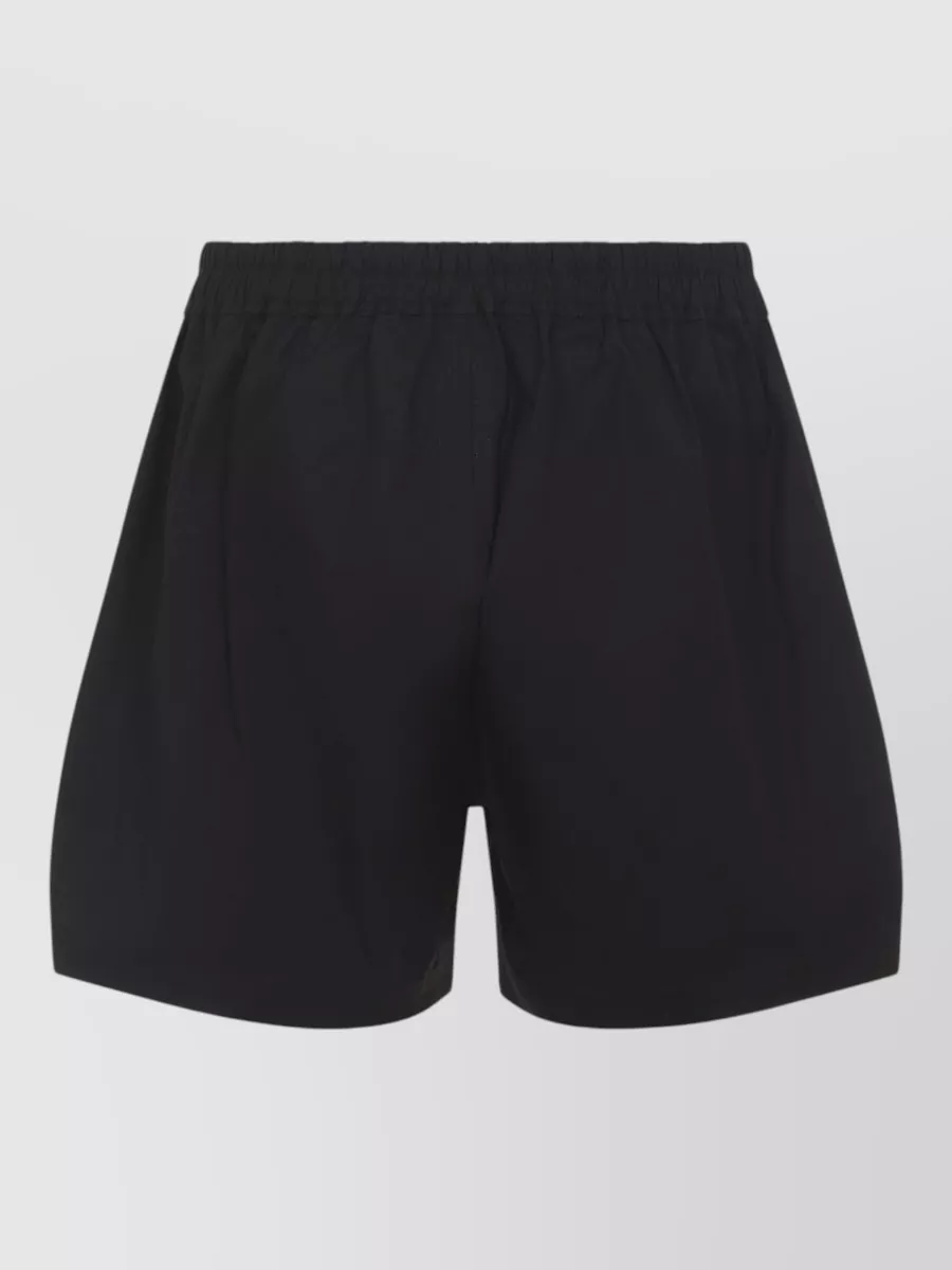 Rick Owens Cotton Relaxed-Fit Drawstring Deck Shorts