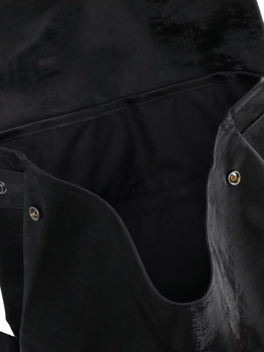 Rains Tech Fabric Backpack Flap Top Handle