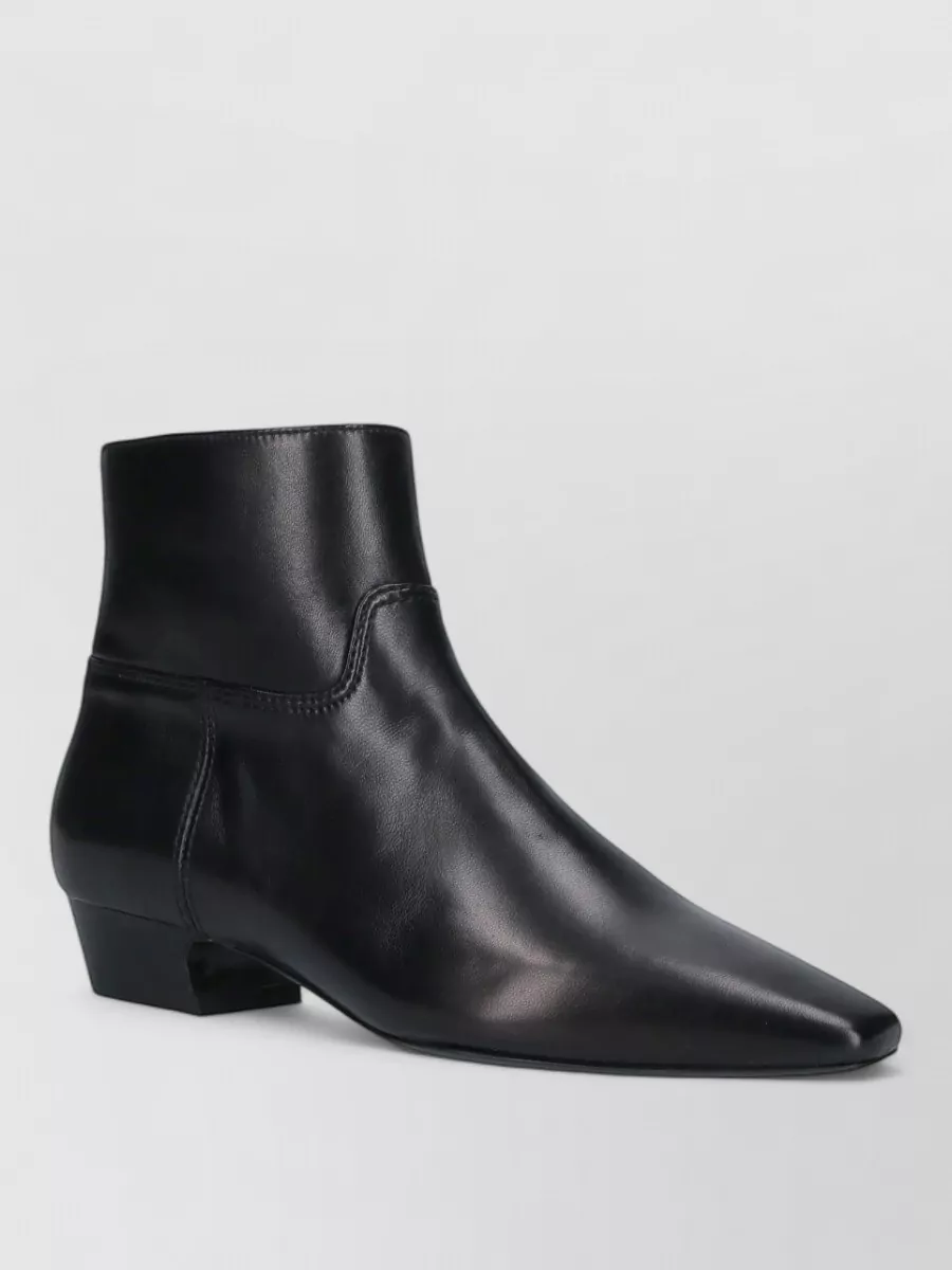 Stuart Weitzman leather ankle boots