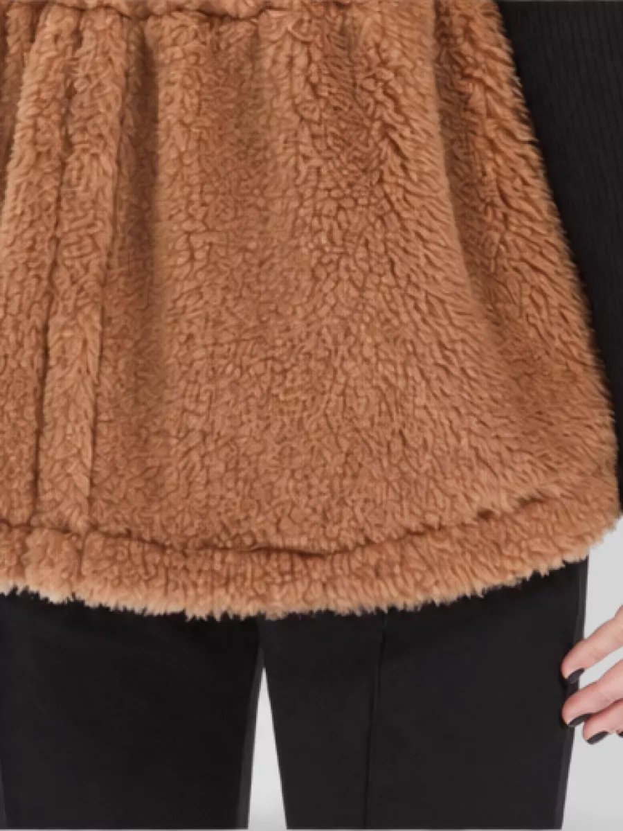 Max Mara Camel Hair Silk Cape
