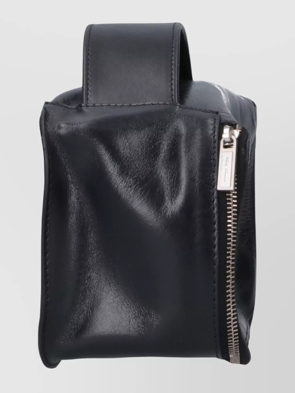 Rick Owens Rectangular Travel Clutch Top Handle