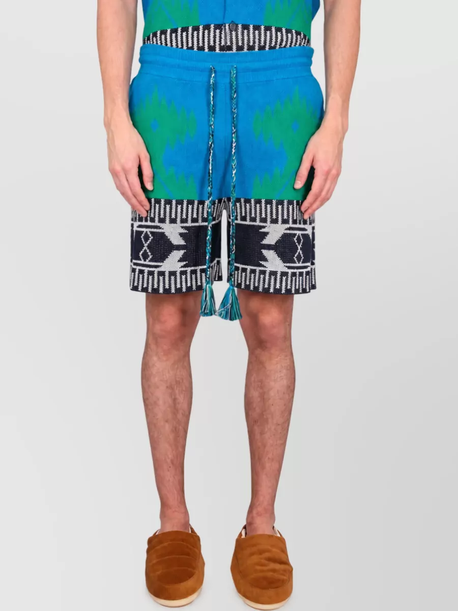 Alanui Cotton bermuda shorts