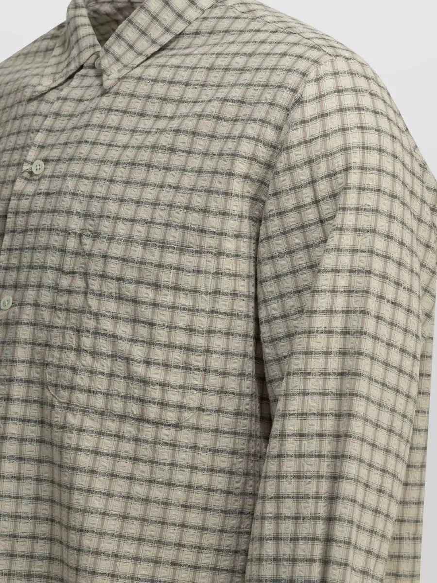 Beams Plus Cotton Linen Casual Shirt