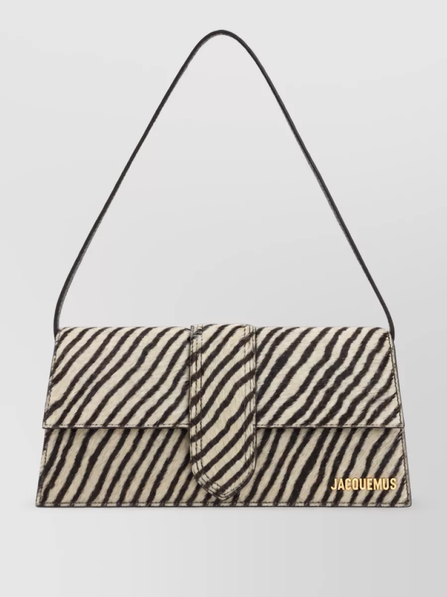 Jacquemus Le Bambino Long Calf Hair Clutch Bag
