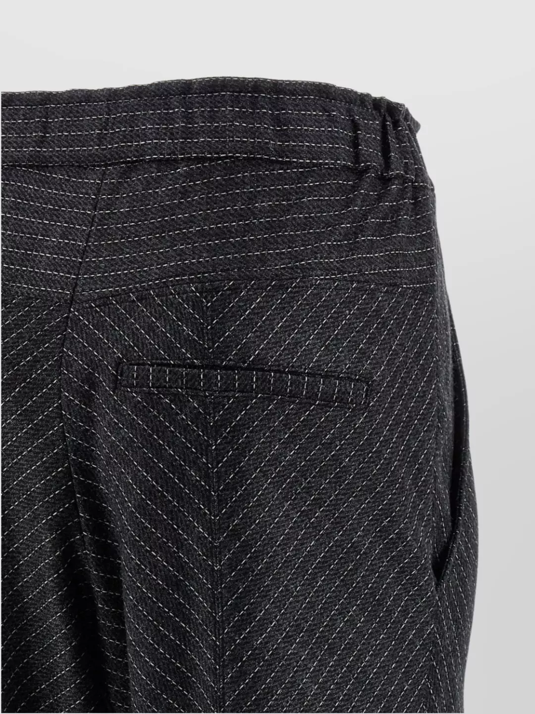 Isabel Marant Trousers With Pleated Front And Pockets