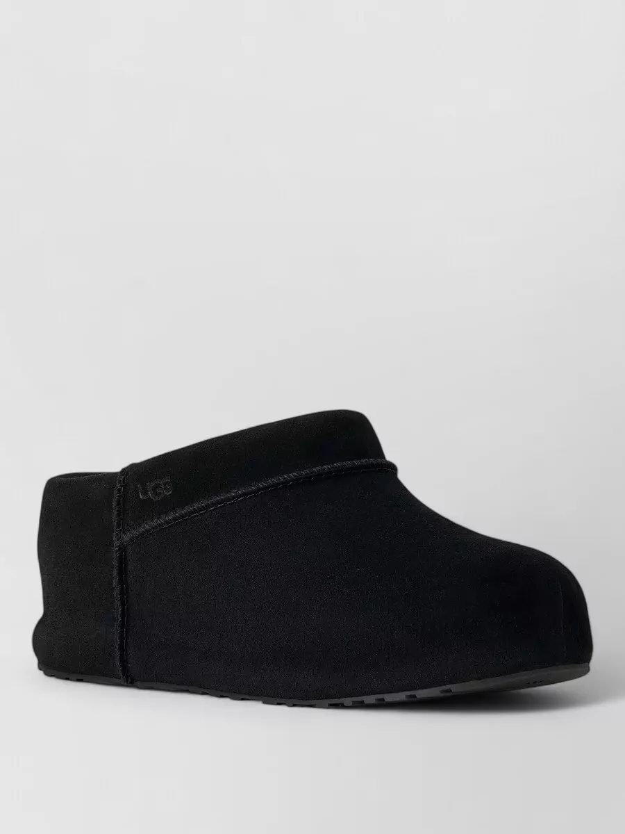 Ugg shearling lined suede clogs