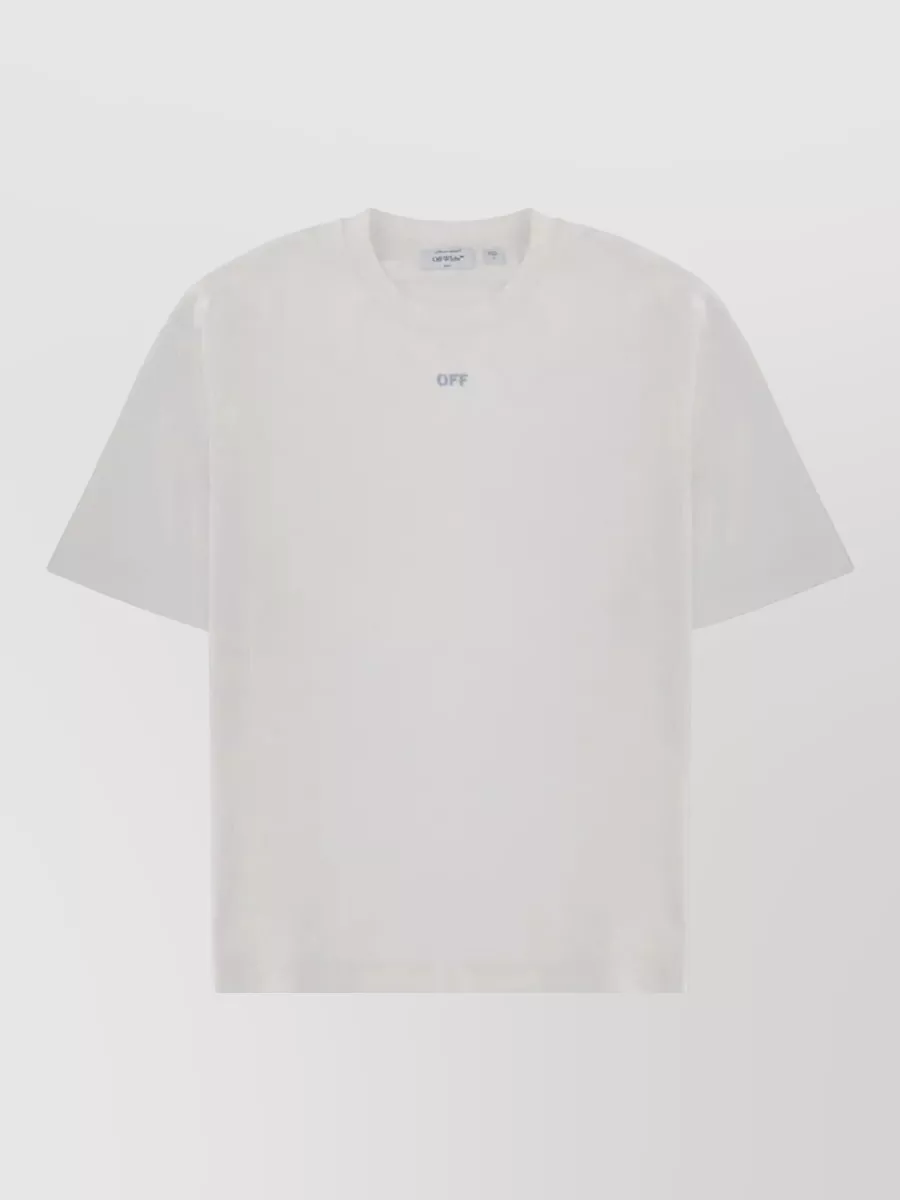 Off-White Skate Stamp Logo Short Sleeve T Shirt