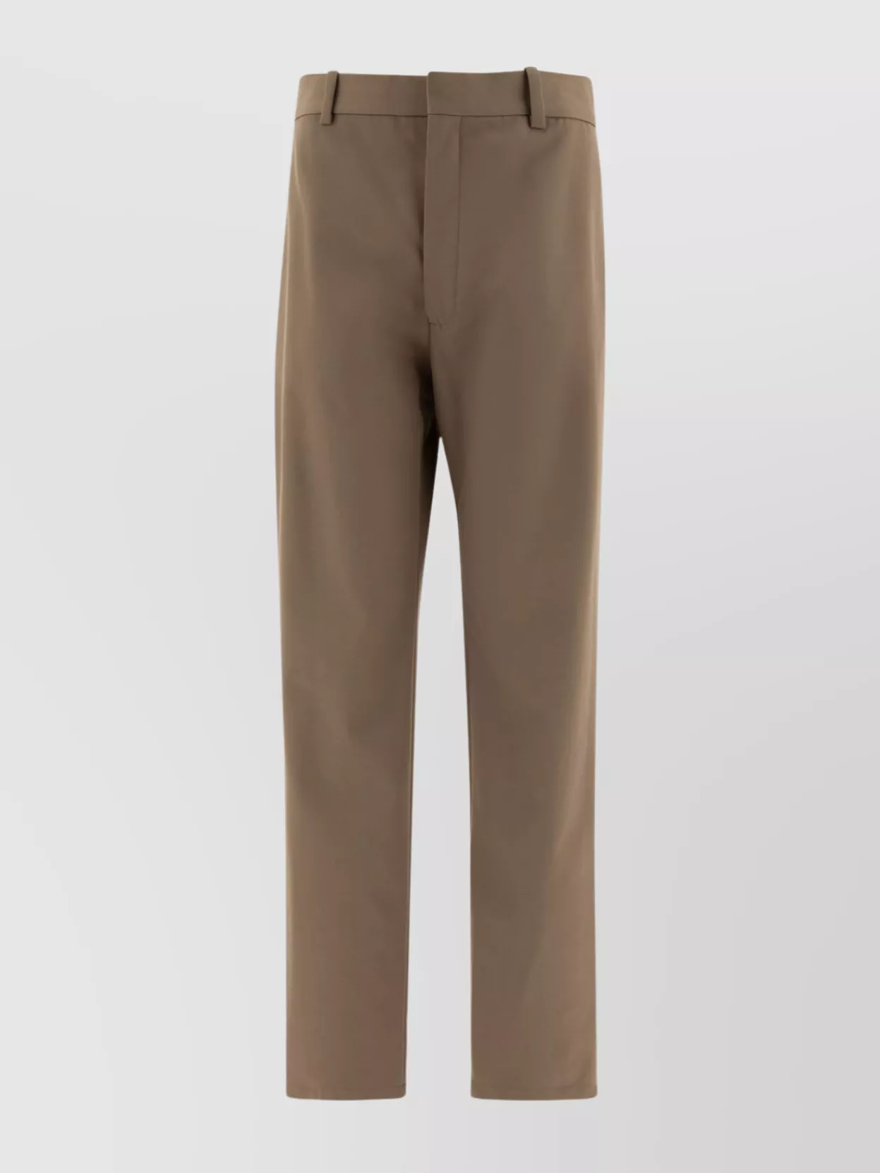 Loewe Trousers Made From Cotton And Silk In Brown