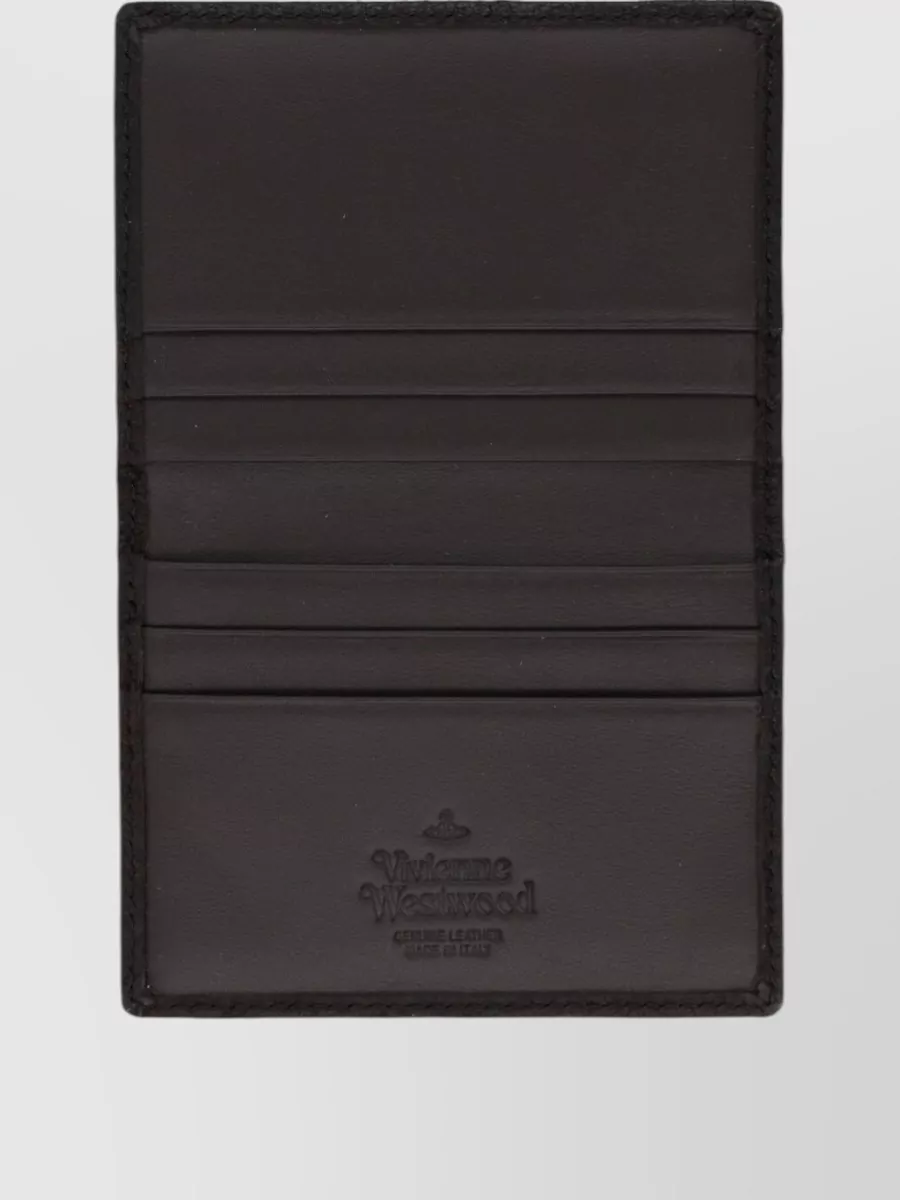 Vivienne Westwood Compact Leather Purse And Cardholder