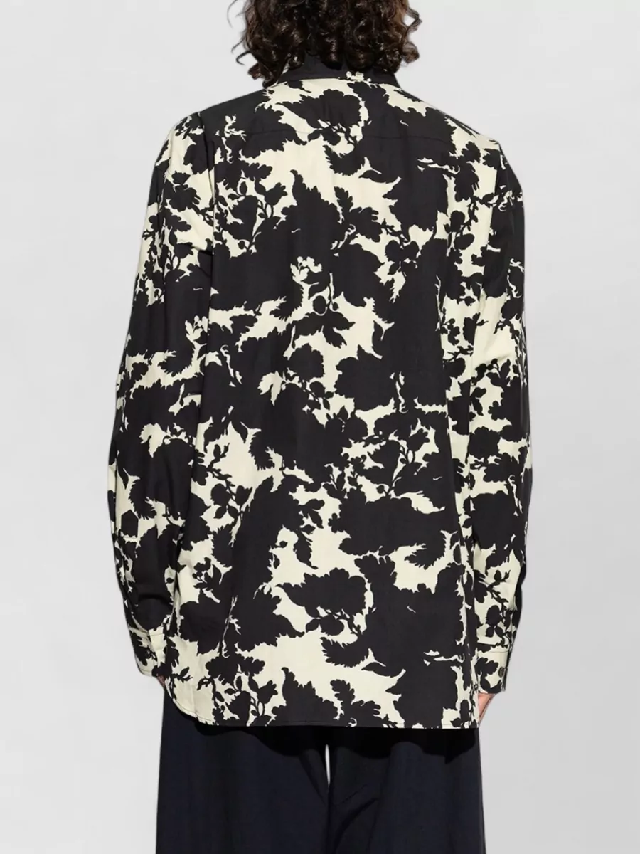 Dries Van Noten Patterned Cotton Shirt