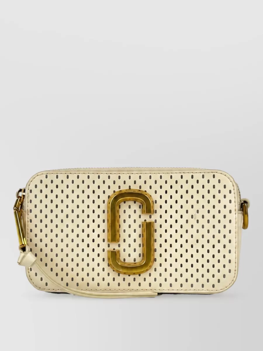Marc Jacobs the snapshot leather clutch bag
