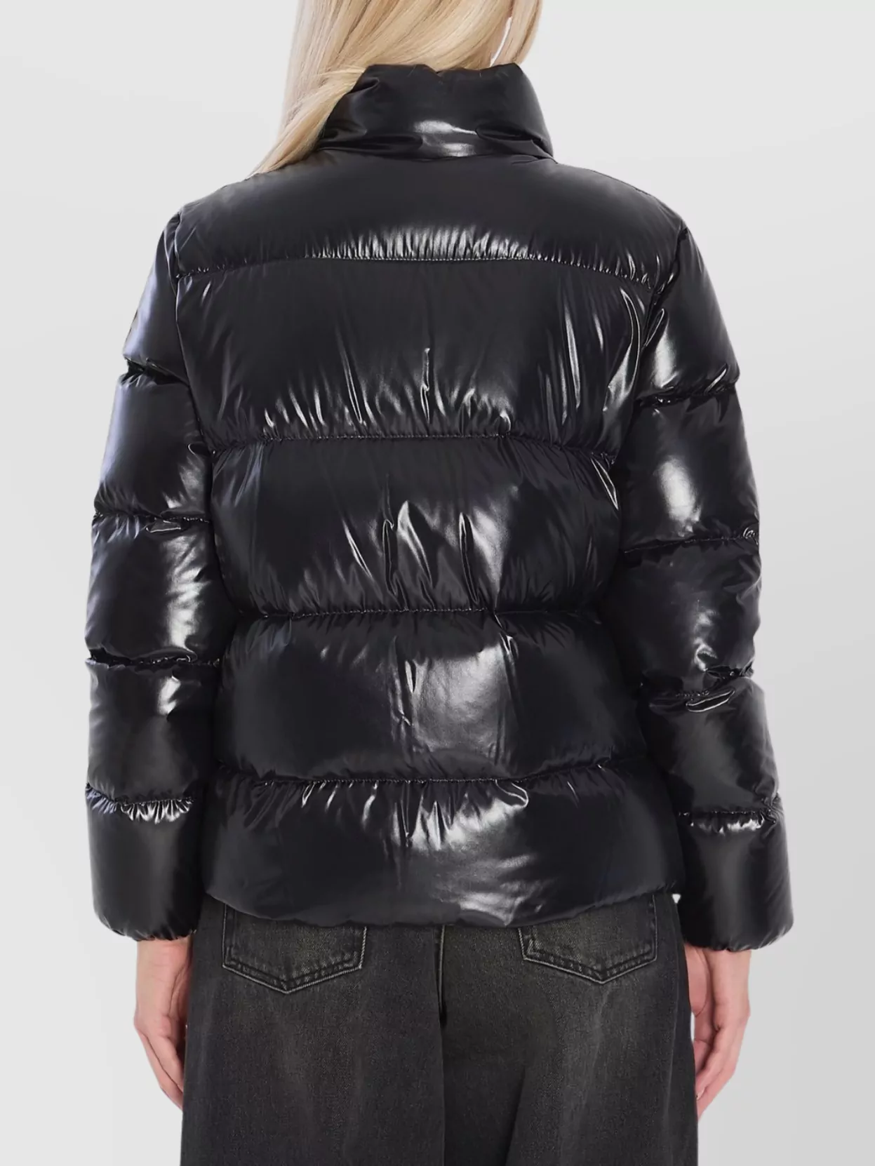 Moncler Short Padded Jacket High Collar