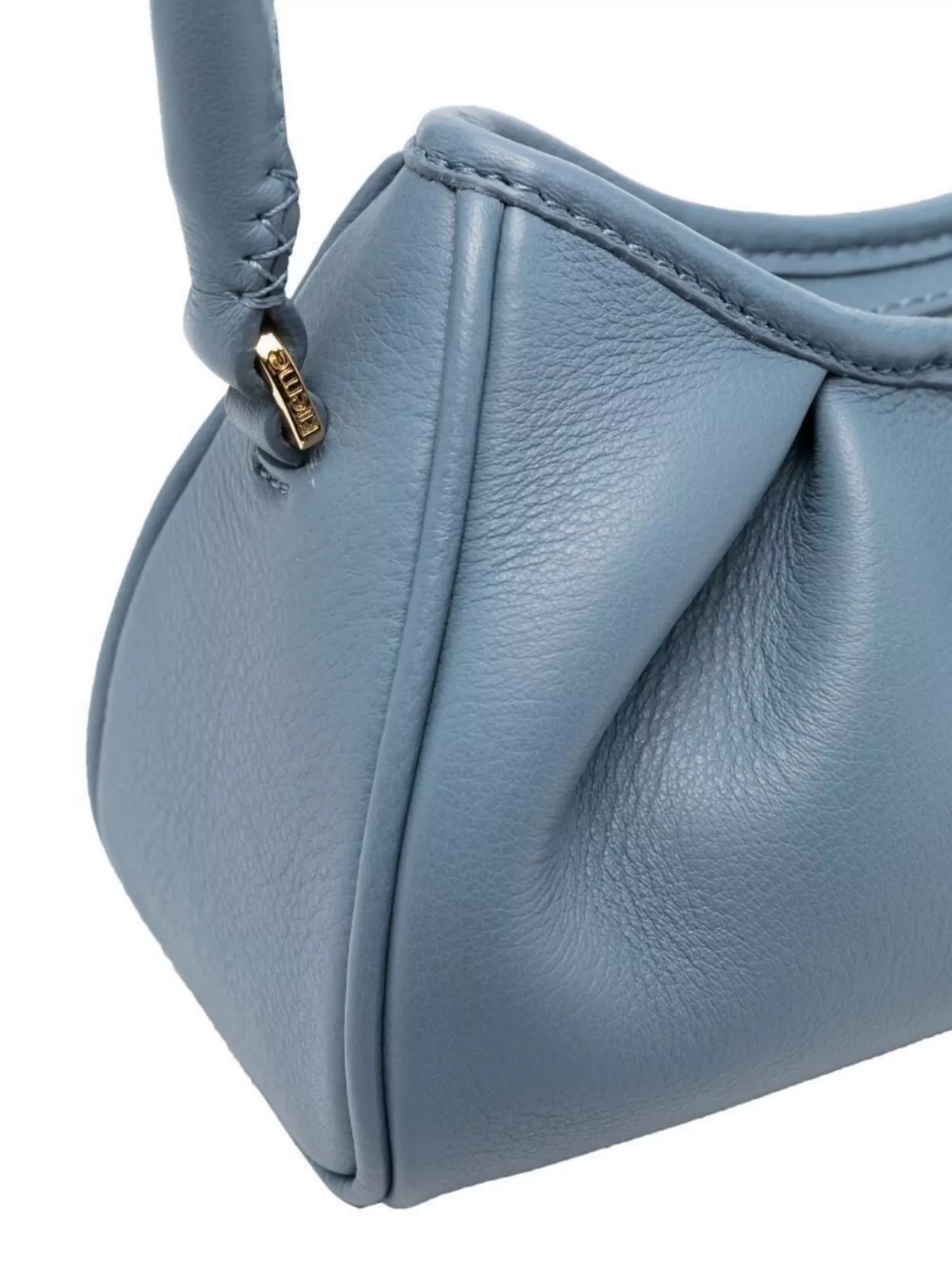 Elleme Leather Tote Bag Pleat Detailing